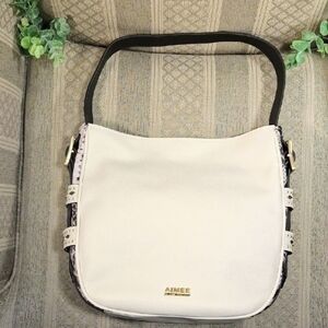 Aimee Kestenberg Exotic Studded Hobo Bag